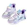 thumbnail image 1 of Ticikt Girls Shoes Fashionable Antiskid Tennis Sneakers Outdoor Casual Kids Shoes Running Sneakers,Color:Purple, 1 of 8