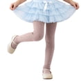 thumbnail image 1 of Ticikt Girls Stockings Kids Rhinestone Stockings Glitter Tights girls Dance Tights for 1-12 Years,Color:Pink, 1 of 5