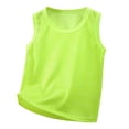 thumbnail image 1 of Ticikt Ice Silk Workout Tank Tops for Boys Cool-Dry Sleeveless Loose Fit Yoga Running Shirts Athletic,Color:Green,Size:9-12 Months, 1 of 4