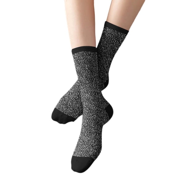 Ticikt Japanese Sheer Thin Mesh Lace Socks - Transparent See Through Ankle Socks - Colorful Vintage Nylon Novelty Socks