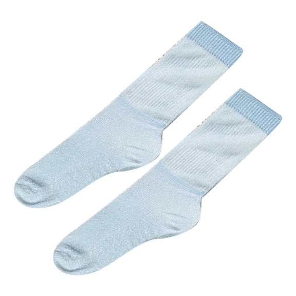 Ticikt Japanese Sheer Thin Mesh Lace Socks - Transparent See Through Ankle Socks - Colorful Vintage Nylon Novelty Socks