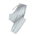 thumbnail image 1 of Krdevn Kids' Ice Silk Jogger Pants, Drawstring Elastic Waist Breathable Casual Trousers for Boys or Girls,Light Gray,8-9 Years, 1 of 5