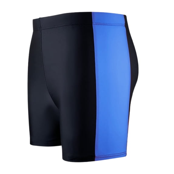 Ticikt Men's Standard Performance Swim Jammer Athletic Swimwear Bathing Suit for Summer Pool and Beach Activities,Color:Blue,One Size