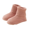 thumbnail image 1 of Ticikt New Born Shoes Knit Soft Baby Sock Booties for Boys Girls First Walking,Color:Pink,0-1 Years, 1 of 3