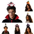thumbnail image 1 of Ticikt Plush Halloween Headbands, 3D Cute Character Cosplay Head Boppers Party Accessories for Adults Kids, 1 of 4