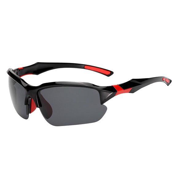Ticikt Polarized Sports Sunglasses for Men Women Fishing Cycling Running Motorcycle Lightweight Frame
