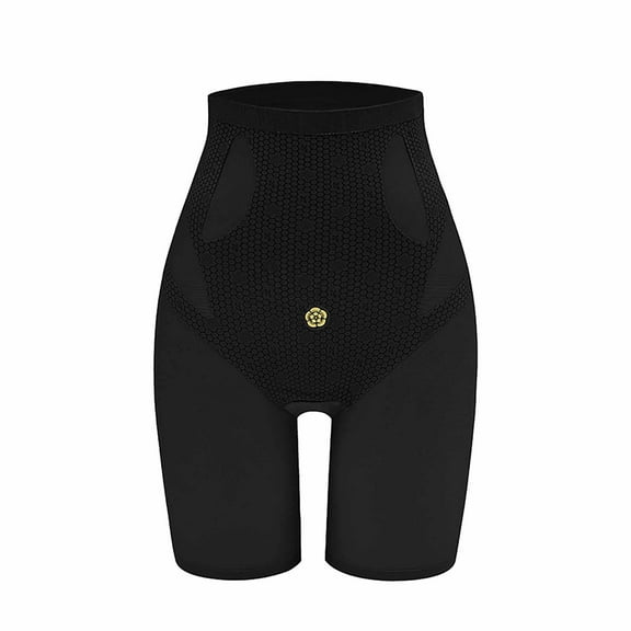 Ticikt Shapewear for Women Tummy Control, Butt Lifting High Waisted Body Shaper Shorts Under Dresses Thigh Slimmer,Color:Black,L