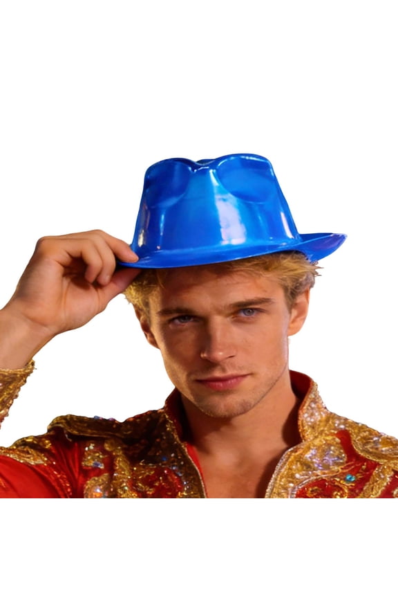 Space Cowboy Hat - Sparkly Glitter Cowgirl Hat Rave Hat for Bachlorette Party Halloween Carnival