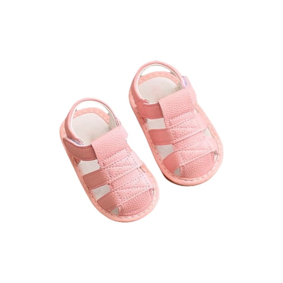 Ticikt Toddler Boy Girl Shoes Breathable Shoes Baby Soft Shoe Covers Shoes For Unisex 0 To 18 Months,Color:Pink,Size:9-12Months
