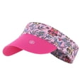 thumbnail image 1 of Ticikt Toddler Sun Visor Girls Age 3-12, Kids Beach Visor Summer Sun Protection Sport Cap,Color:Pink, 1 of 4