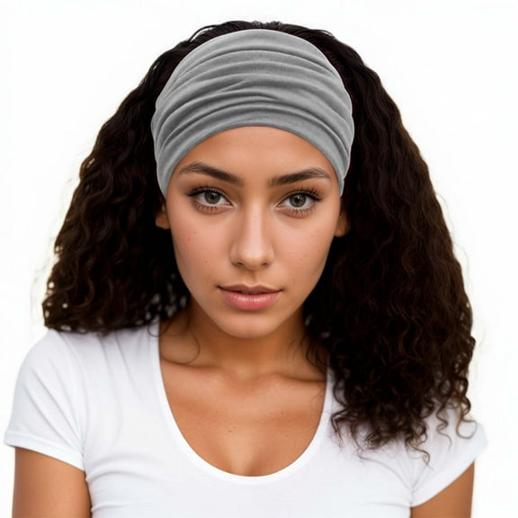 Ticikt Turban Headbands for Women Wide Vintage Head Wraps Knotted Cute Hair Band Accessories