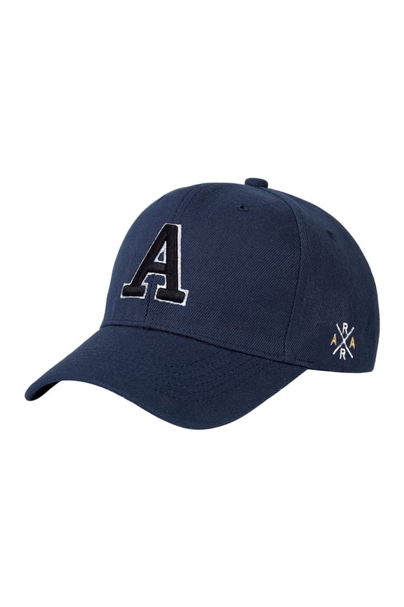 Vintage Adjustable Embroidered Baseball Cap for Women Spring Summer Casual Sun Hat,Color:Navy