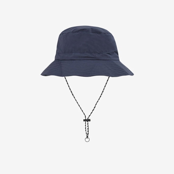 Ticikt Waterproof Bucket Hat, Outdoor Sun Hat with Adjustable Chin Strap for Hiking,Navy