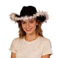 thumbnail image 1 of Ticikt Western Cowboy Hat for Women and Men Wide Brim Glitter Cowboy Cowgirl Hat with Rhinestone Fedora Hats,Color:Grey, 1 of 5