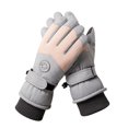 thumbnail image 1 of Ticikt Windproof Cycling Gloves Winter Thermal Warm Touchscreen Bike Riding Gloves for Men Women Motorcycle Running Driving Cold Weather, 1 of 5