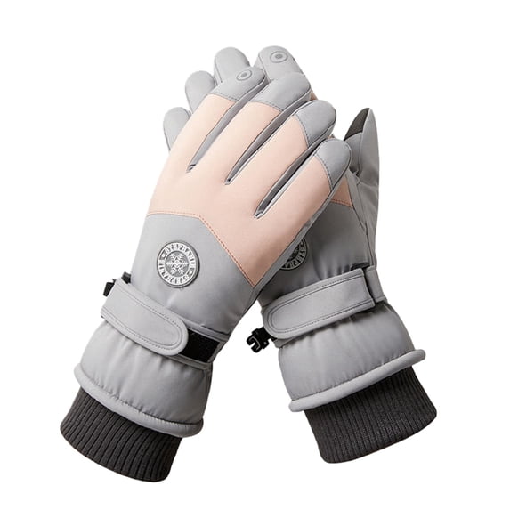Ticikt Windproof Cycling Gloves Winter Thermal Warm Touchscreen Bike Riding Gloves for Men Women Motorcycle Running Driving Cold Weather