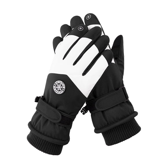 Ticikt Windproof Cycling Gloves Winter Thermal Warm Touchscreen Bike Riding Gloves for Men Women Motorcycle Running Driving Cold Weather