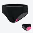 thumbnail image 1 of Ticikt Women Cycling Underwear, 3D Padded Bike Shorts, Breathable Moisture Wicking Biking Briefs,Black,M, 1 of 8