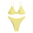 thumbnail image 1 of Ticikt Women's Triangle Bikini Floral String Bikini Set Two Piece Swimsuit Bathing Suits, 1 of 3