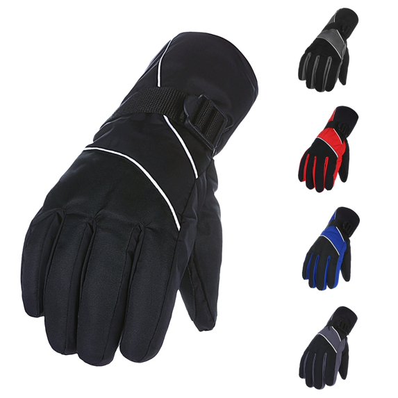 Ticikt Women's Winter Outdoor Gloves, ColdâResistant Antiâ Waterproof Snow Gloves for Skiing & Outdoor Activities