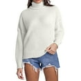 Ticikt Womens Sweaters Fall Fashion Clothes Long Sleeve Tops Casual ...