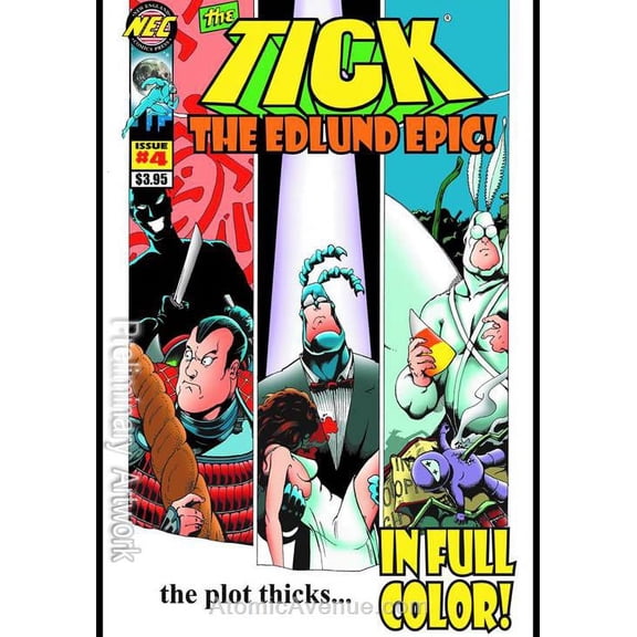 Tick, The: The Edlund Epic #4 VF ; NEC Comic Book