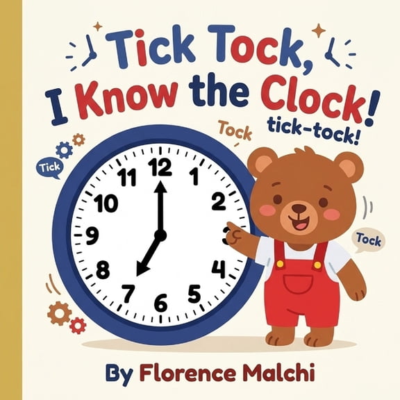 Tick Tock, I Know the Clock!: A Fun Daily Routine and Time-Telling Book for Kids, (Paperback)