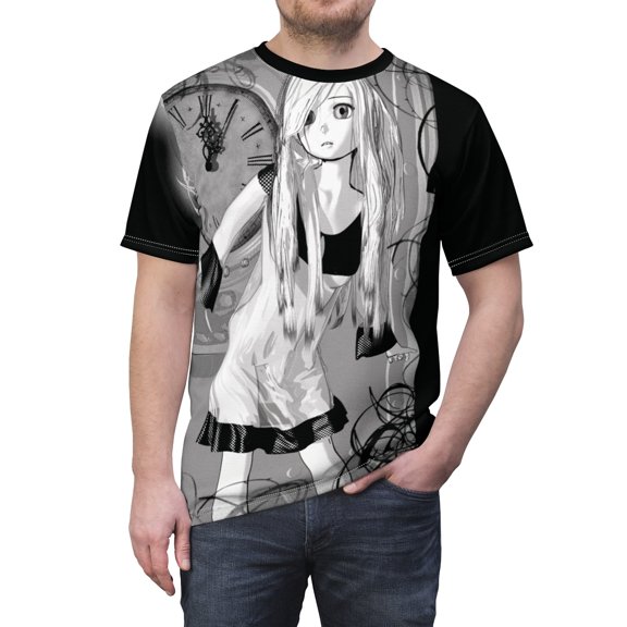 Tick Tock Manga Panel T-shirt Size Medium