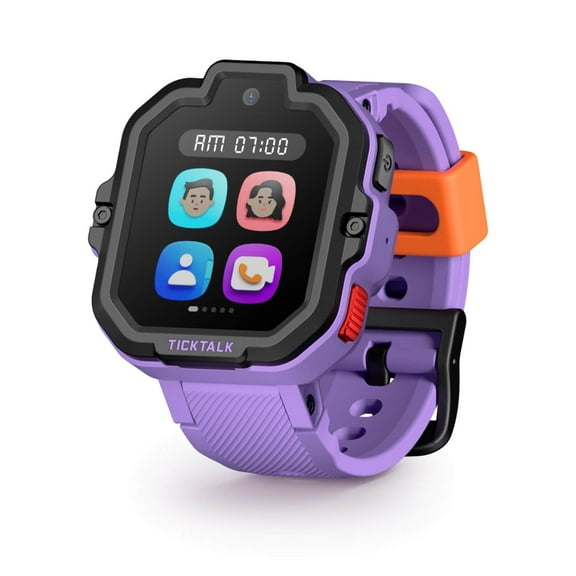TickTalk 5 Kids Smartwatch with GPS, Calls & Texts, Parental Controls, SOS & 911, Free Music – AT&T Network (Activated via TickTalk)