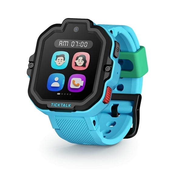 TickTalk 5 Kids Smartwatch with GPS, Calls & Texts, Parental Controls, SOS & 911, Free Music – AT&T Network (Activated via TickTalk)