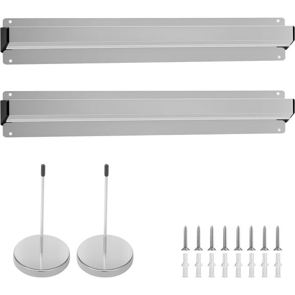 Ticket Holder with Screw Bolt Aluminium Lightweight Wall Mounted Ticket Rail Rack Grabber for Restaurant Pub Hotel