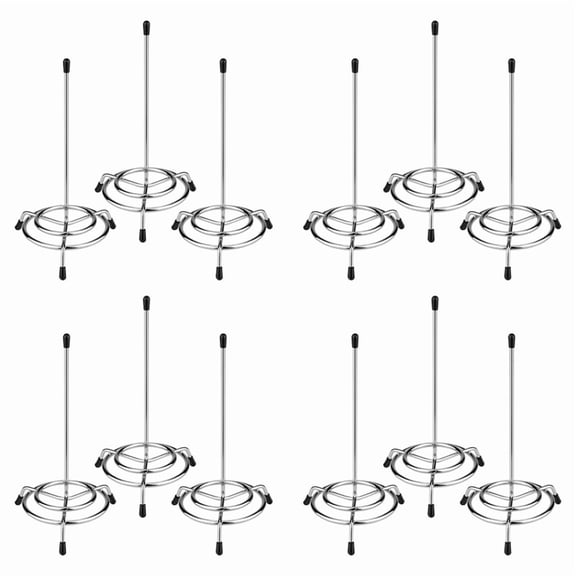 Ticket Stabber for Restaurant, 12PCS Ticket Receipt Holder Check Spindle Orders Spike for Businesses Kitchen