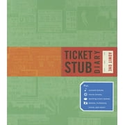 Ticket Stub Diary Revised Travel Diary, Travel Journal, Scrapbook Journal, Hardcover