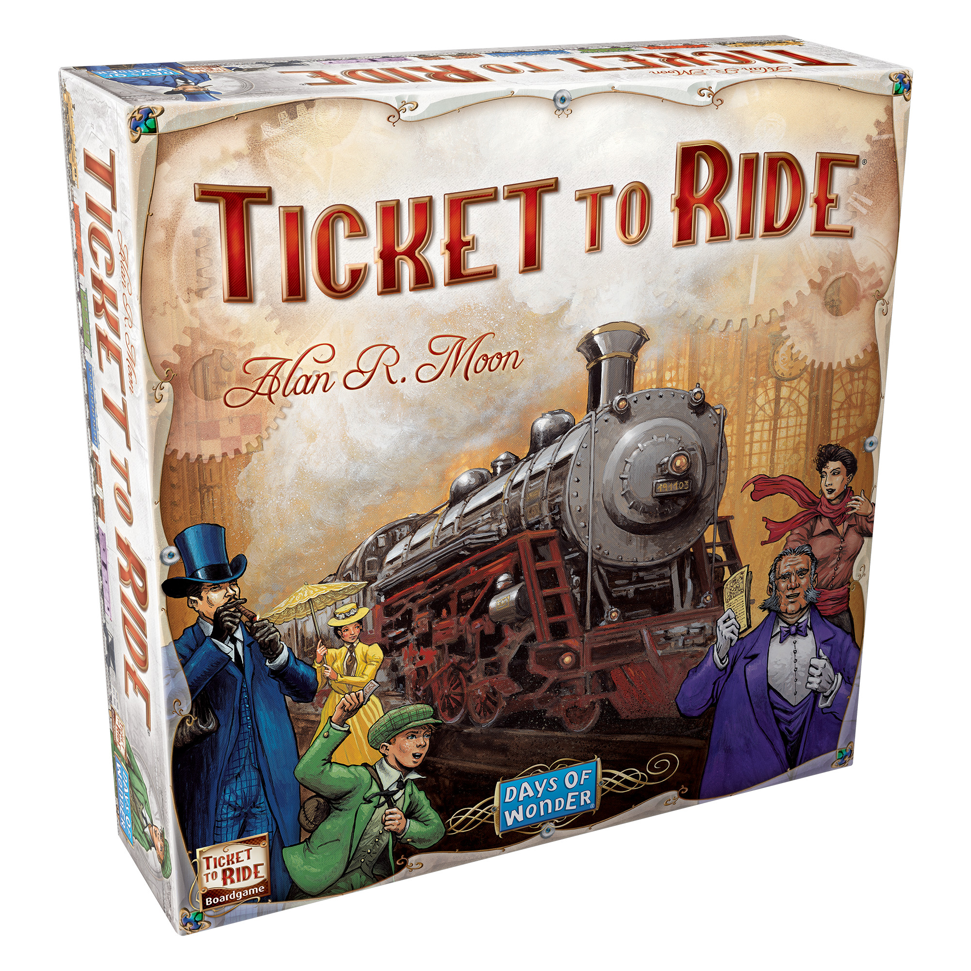 Ticket To Ride Strategy Board Game for Ages 8 and up, from Asmodee - image 1 of 8