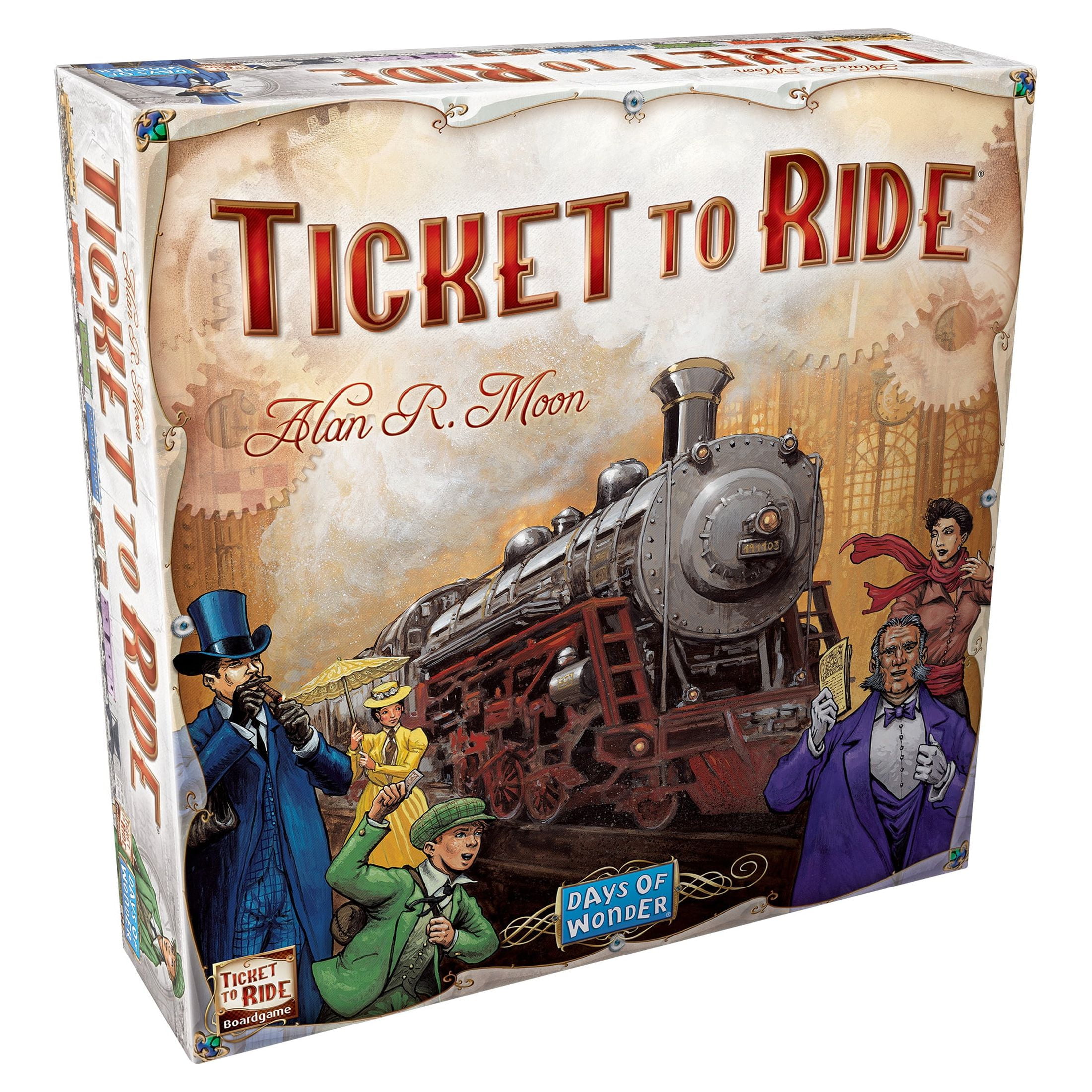 Place Games Kit Ticket to Ride 3 Expansões de Jogo de Tabuleiro Galapagos  TTR010