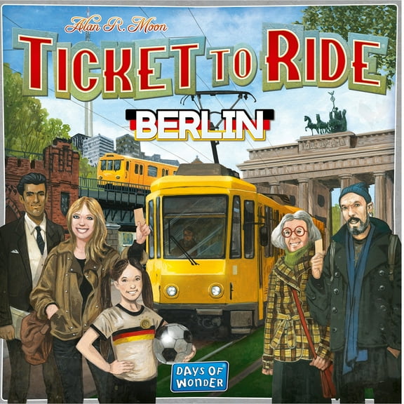 Ticket to Ride: Berlin Strategy Board Game for Ages 8+ by Asmodee