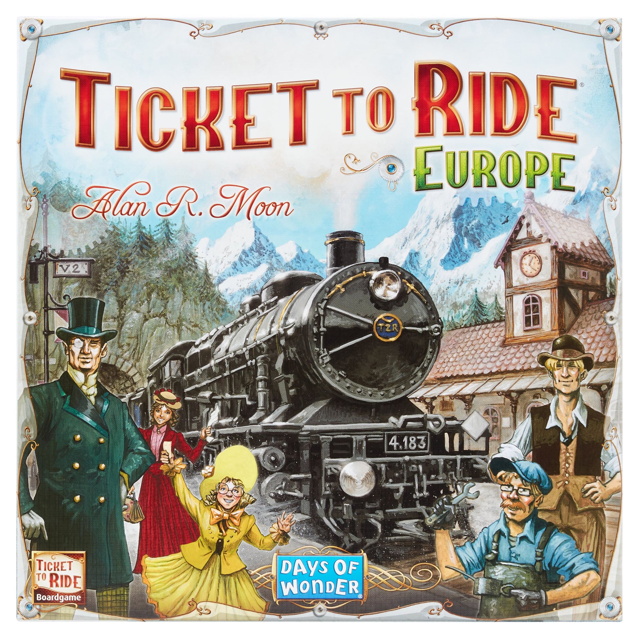 Ticket to Ride Europe Strategy Board Game for ages 8 and Up, from Asmodee - image 1 of 7