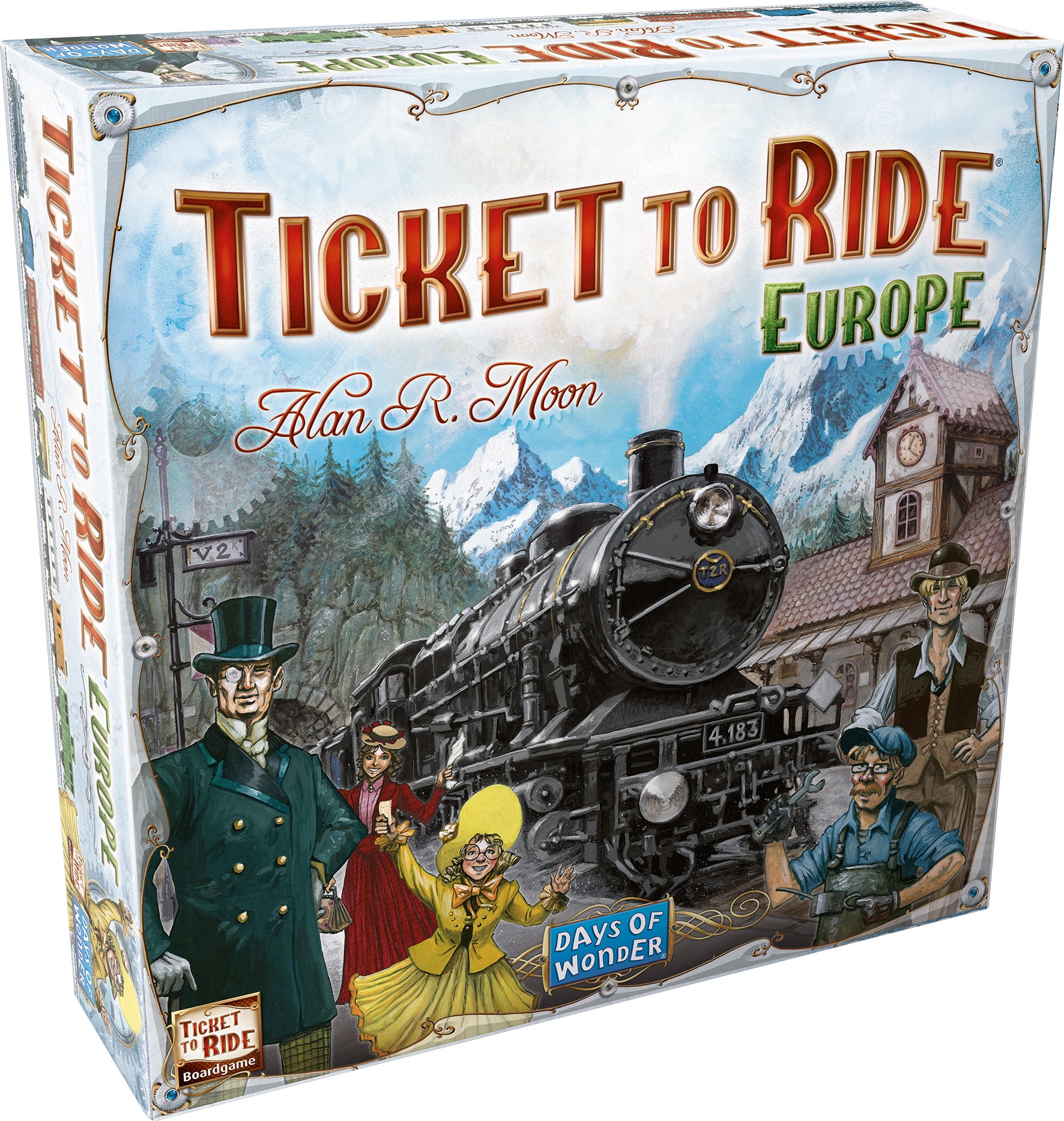 Asmodee's Original Ticket to Ride Europe: Family Strategy Board Game for Fun Play Nights, Ages 8 and Up - Walmart.com Asmodee's Original Ticket to Ride Europe: Family Strategy Board Game for Fun Play Nights, Ages 8 and Up - Walmart.com