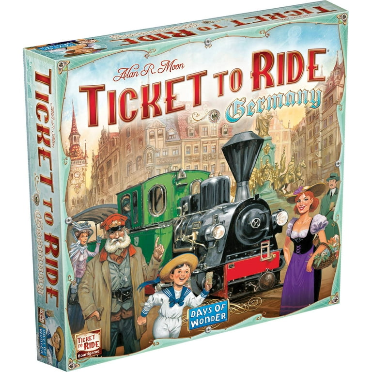 スポーツトイ・アクショントイ Turning Point - One Way Ticket Grade5 Asmodee Ticket to Ride Germany Family Board Game for Ages 8+