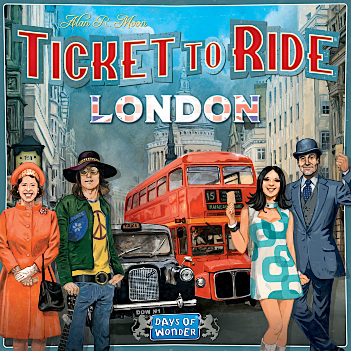 Ticket to Ride: London Family Board Game by Asmodee for Ages 8+