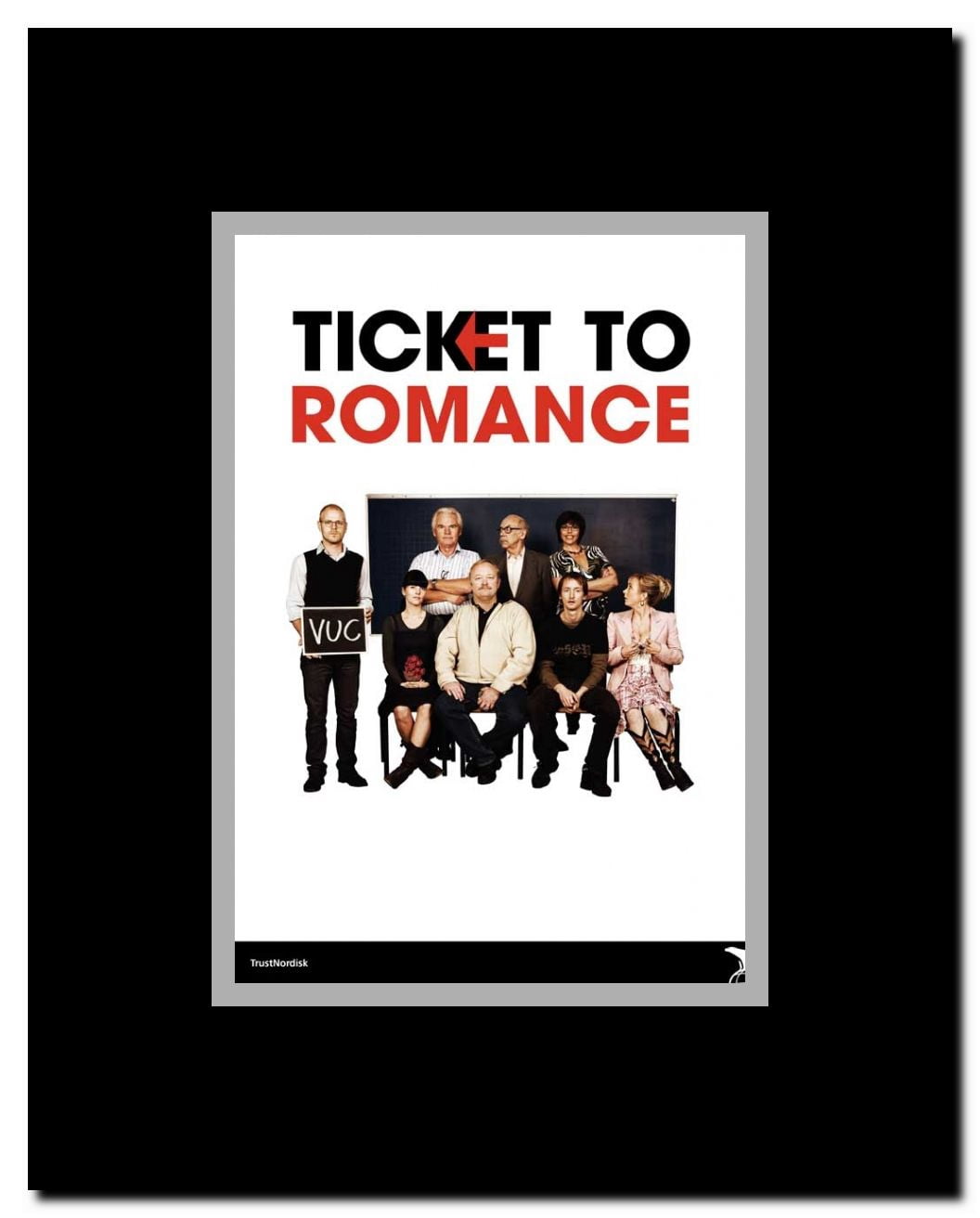 Ticket to Romance Framed Movie Poster