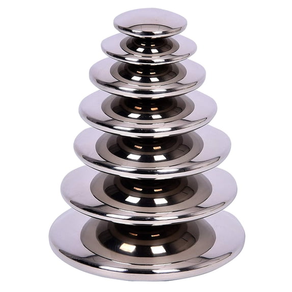 TickiT® Sensory Silver Reflective Buttons, Set of 7