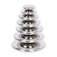 thumbnail image 1 of TickiT® Sensory Silver Reflective Buttons, Set of 7, 1 of 2