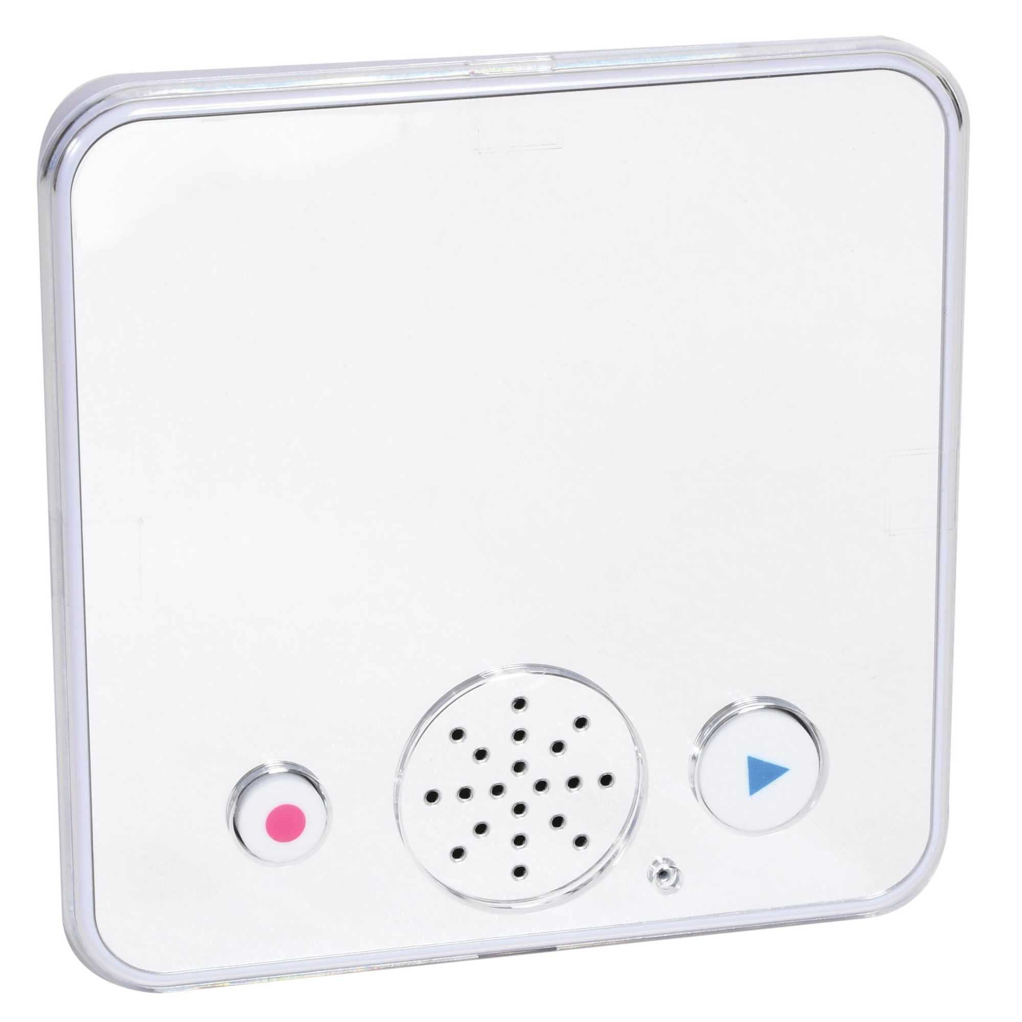 Interactive Sound Recording Mirror with Snap-On Cover, 4.75"