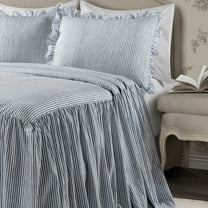 Ticking Stripe Bedspread Set - 3-Piece