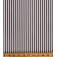 thumbnail image 1 of Ticking Stripe Blue on Natural 54" Wide Home Decorator Yarn-Dyed Cotton Duck Fabric Print by the Yard (HD0118-593), 1 of 1