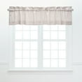 thumbnail image 1 of Ticking Stripe Clay Cotton Valance Window Treatment, 1 of 3
