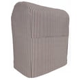 thumbnail image 1 of Ticking Stripe Cover Compatible with Kitchenaid Stand Mixer by Penny's Needful Things (Red, All Lift Bowl Models), 1 of 2