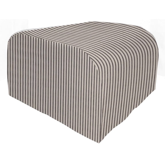 Ticking Stripe Cover Compatible with Ninja Foodi Grill by Penny's Needful Things (Black)