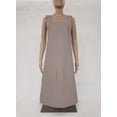 thumbnail image 1 of Ticking Stripe Cross Back Apron by Penny's Needful Things (Red), 1 of 3